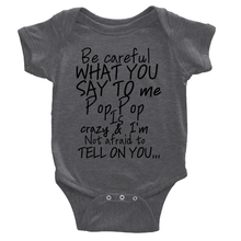 Pop Pop Classic Baby Short Sleeve Onesies