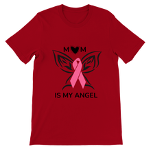 Mom Is my Angel Premium Unisex Crewneck T-shirt