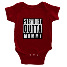Straight outta mommy Short Sleeve Onesies