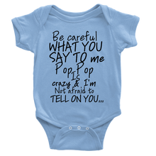 Pop Pop Classic Baby Short Sleeve Onesies