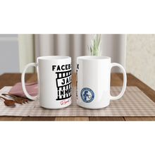 Social Media Jail White 15oz Ceramic Mug