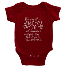 Gamma  Onesies White lettering