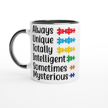 Always Unique White 11oz Ceramic Mug with Color Inside