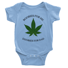 Boobies & Doobies Classic Baby Short Sleeve Onesies
