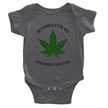 Boobies & Doobies Classic Baby Short Sleeve Onesies