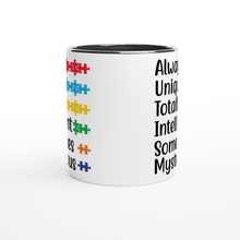 Always Unique White 11oz Ceramic Mug with Color Inside