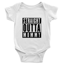 Straight outta mommy Short Sleeve Onesies