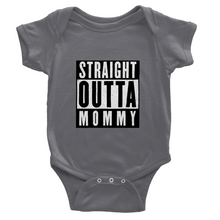 Straight outta mommy Short Sleeve Onesies