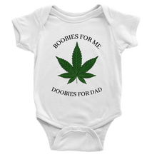 Boobies & Doobies Classic Baby Short Sleeve Onesies