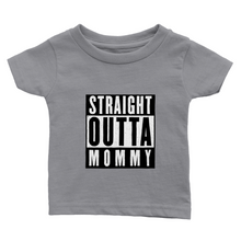 Straight Outta Mommy Baby Crewneck T-shirt