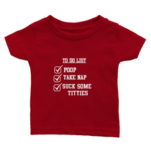 Classic Baby Crewneck To--do T-shirt White Lettering