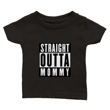 Straight Outta Mommy Baby Crewneck T-shirt